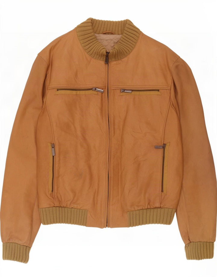 J.J.Scott Veste en cuir pour homme IT 52 XL Beige