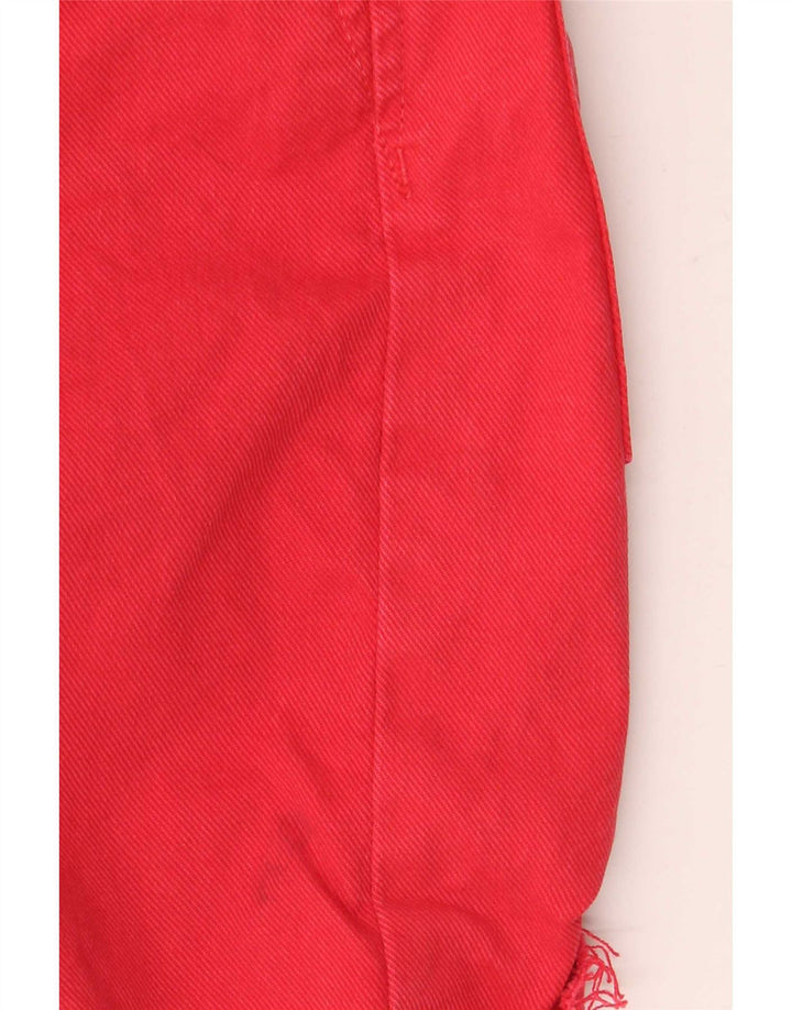 Zara Short en jean pour homme EU 40 Medium W31 Rouge