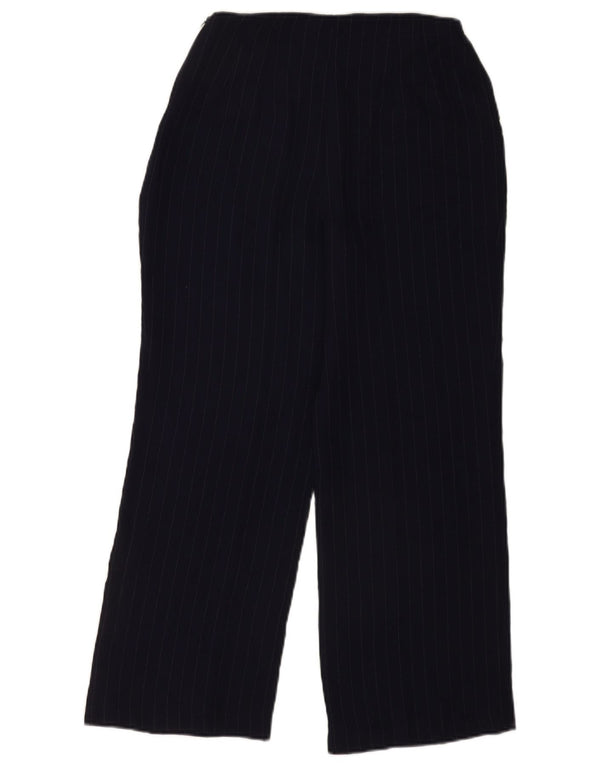 Marks & Spencer Pantalon court pour femme UK 10 Small W26 L26 Bleu marine