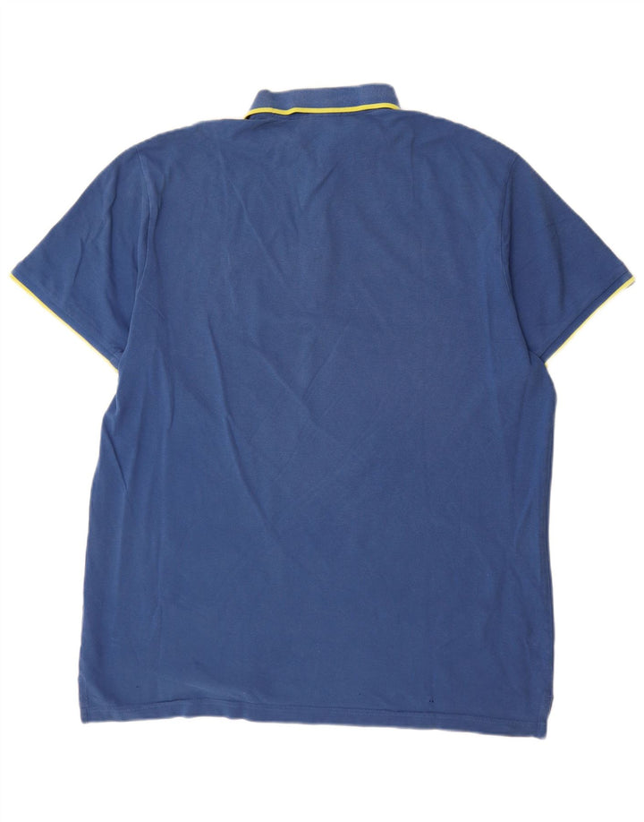 Puma Polo Homme XL Bleu Coton