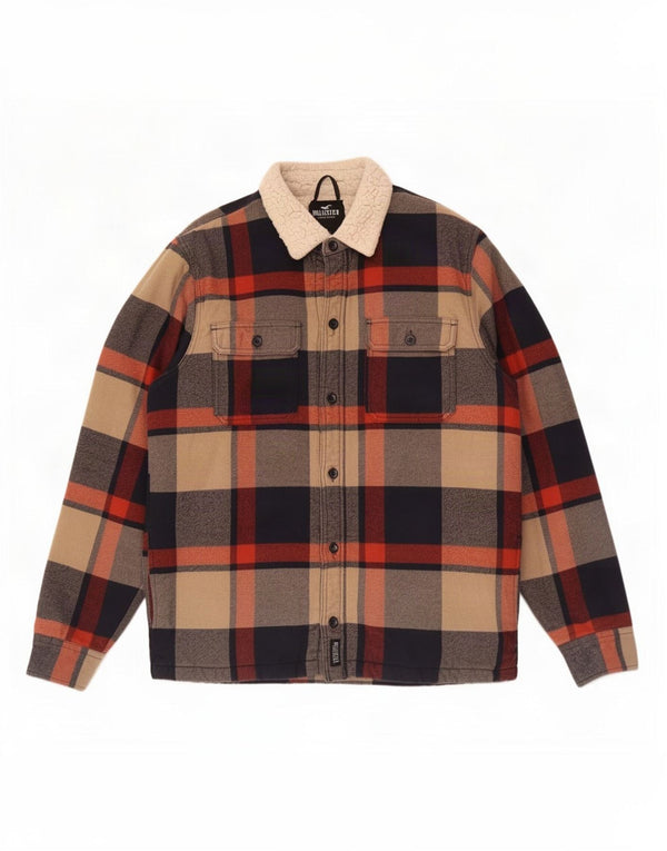 Hollister Chemise Lumberjack Flannel Homme Multicolore Carreaux Coton