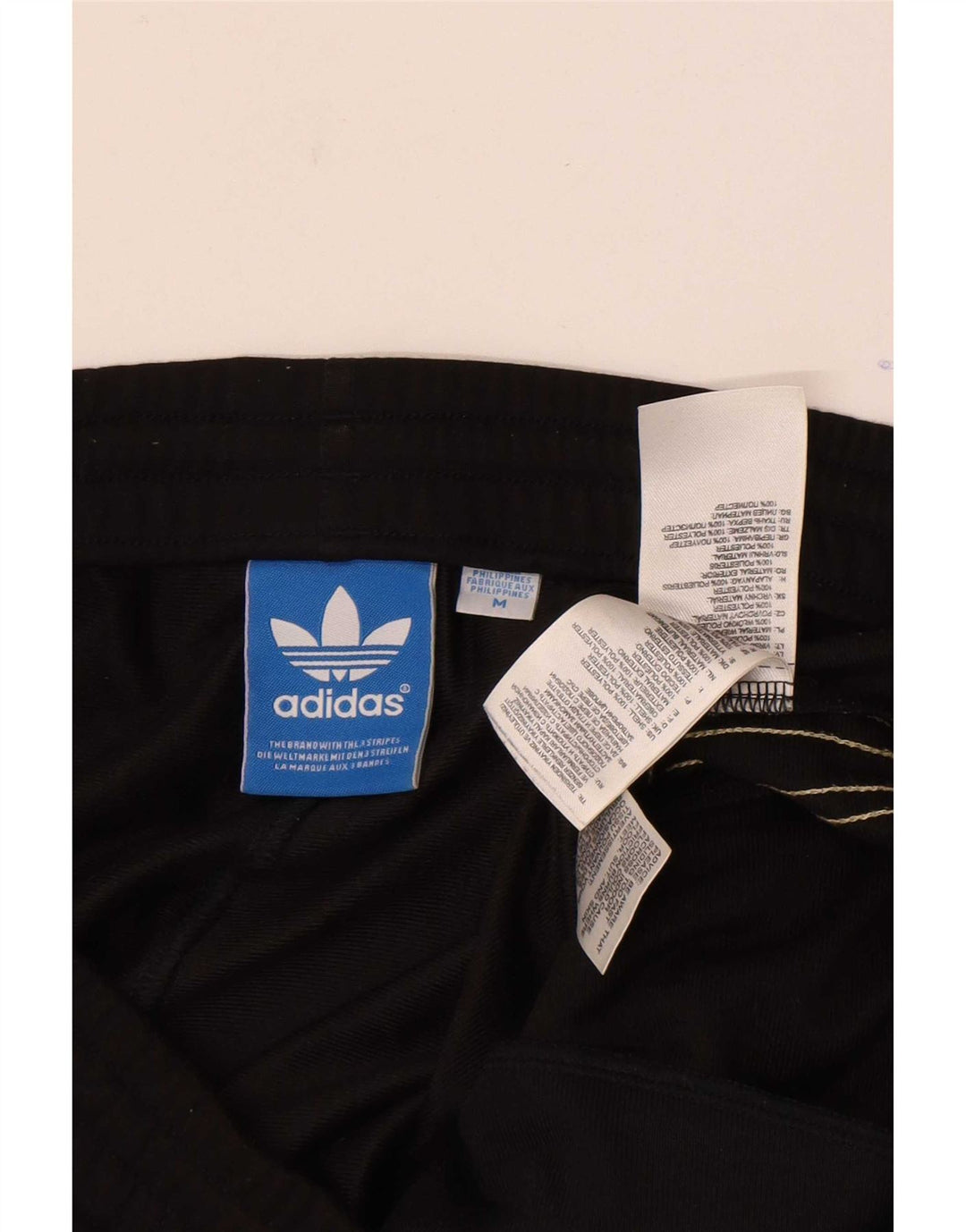 Adidas Pantalon de survêtement pour homme Noir moyen Polyester