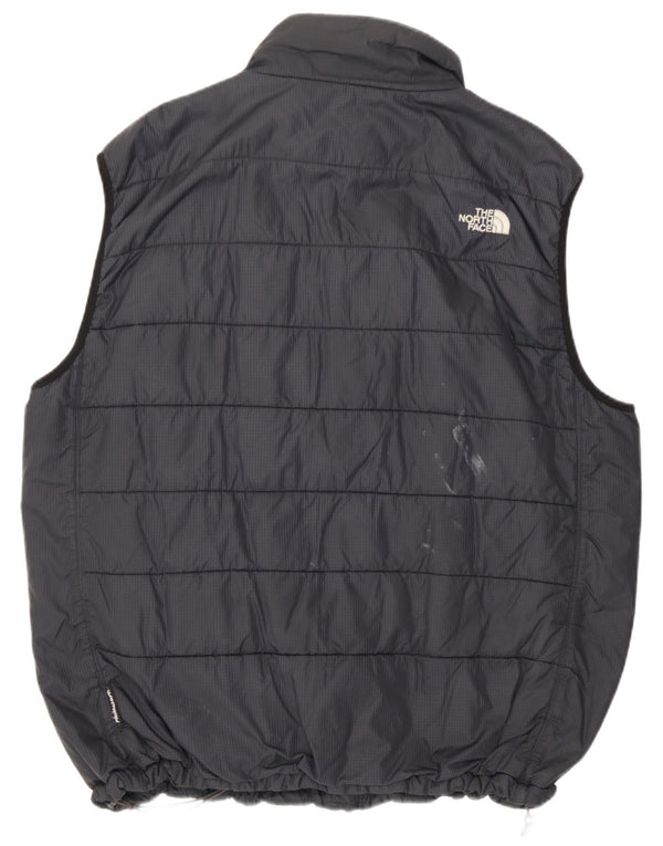 The North Face Gilet rembourré zippé pour homme UK 42 XL Noir Polyester