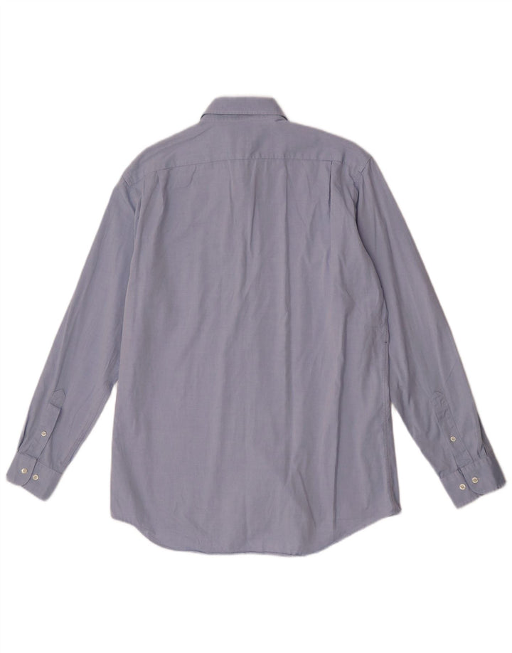 Lacoste Chemise Homme Taille 40 Coton Bleu Moyen