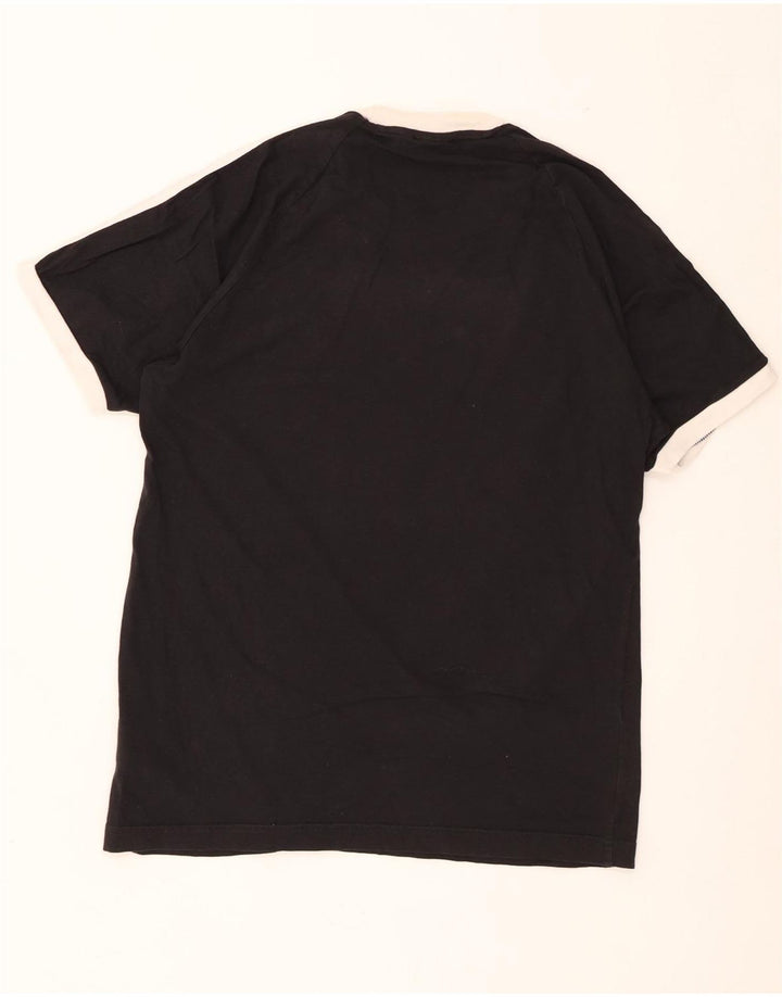 Adidas T-Shirt Homme Haut Noir Moyen Coton
