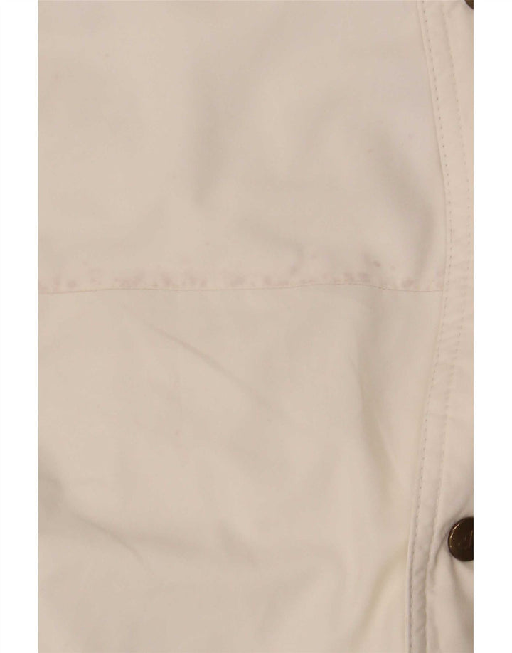 Dubin Veste matelassée à capuche pour homme IT 50 Large Blanc Colorblock Polyester