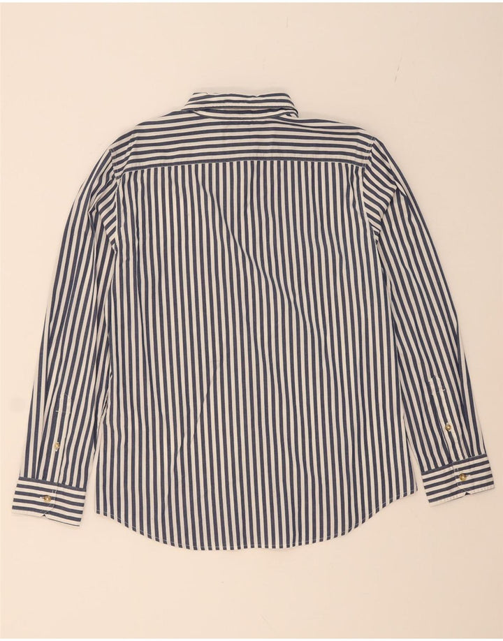 LEVI'S Mens Slim Fit Shirt Large Blue Striped Cotton Vintage Levi's and Second-Hand Levi's from Messina Hembry 