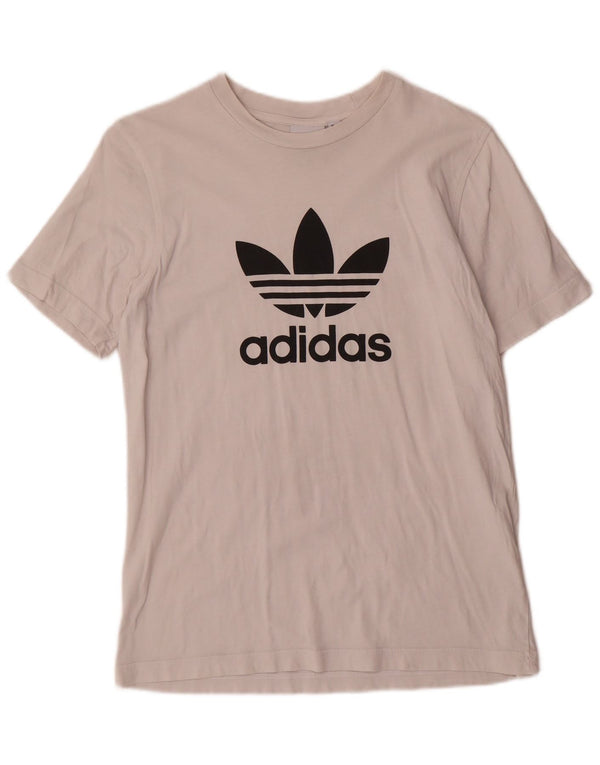 Adidas T-shirt graphique pour hommes, petit, blanc
