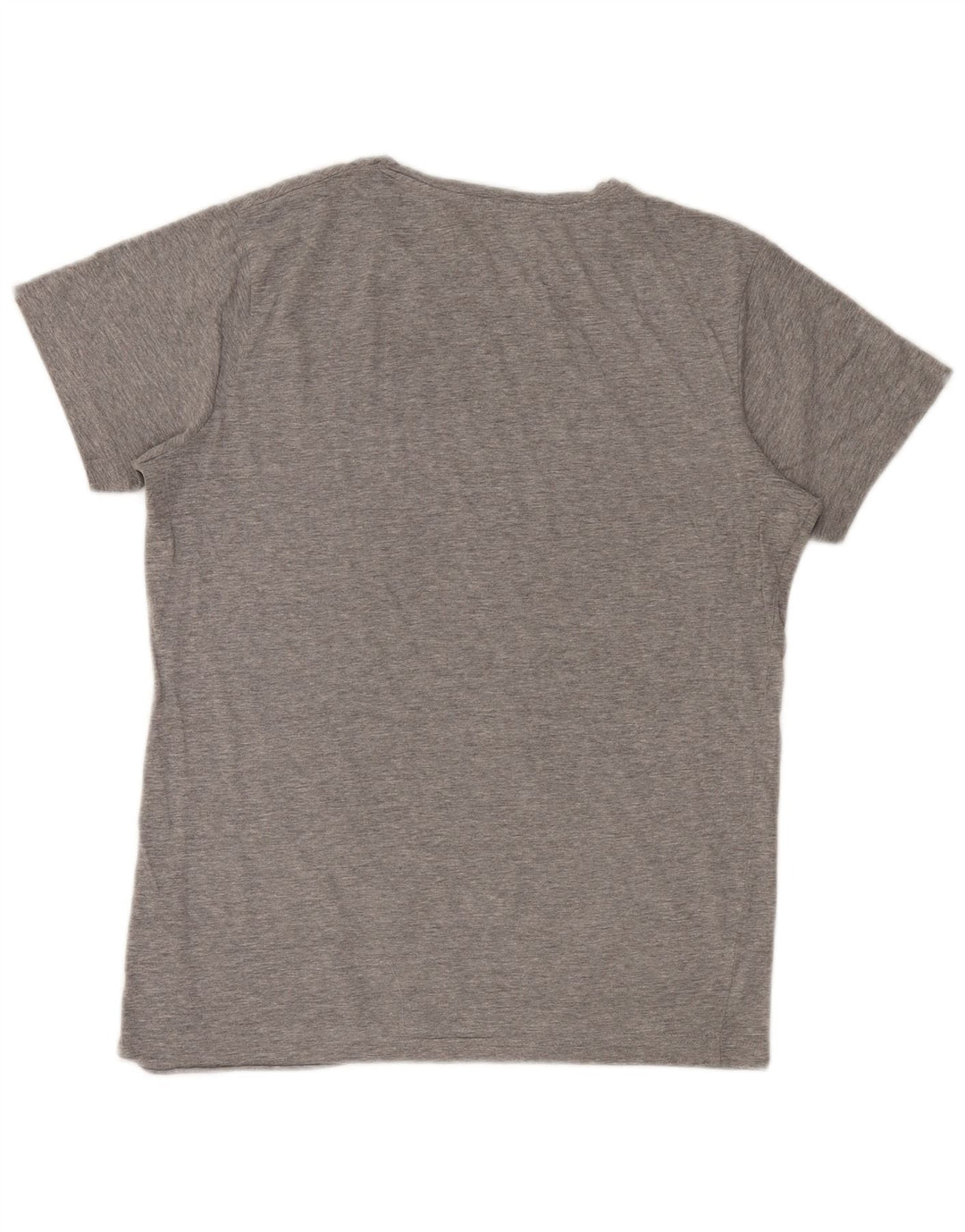 Jack & Jones T-Shirt Graphique Homme Gris Moyen Moucheté Coton