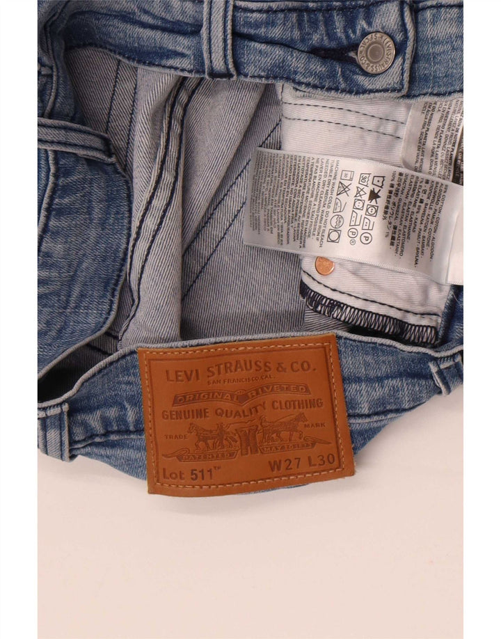 Levi's Jean Slim 511 Homme Bleu W27 L30 Coton