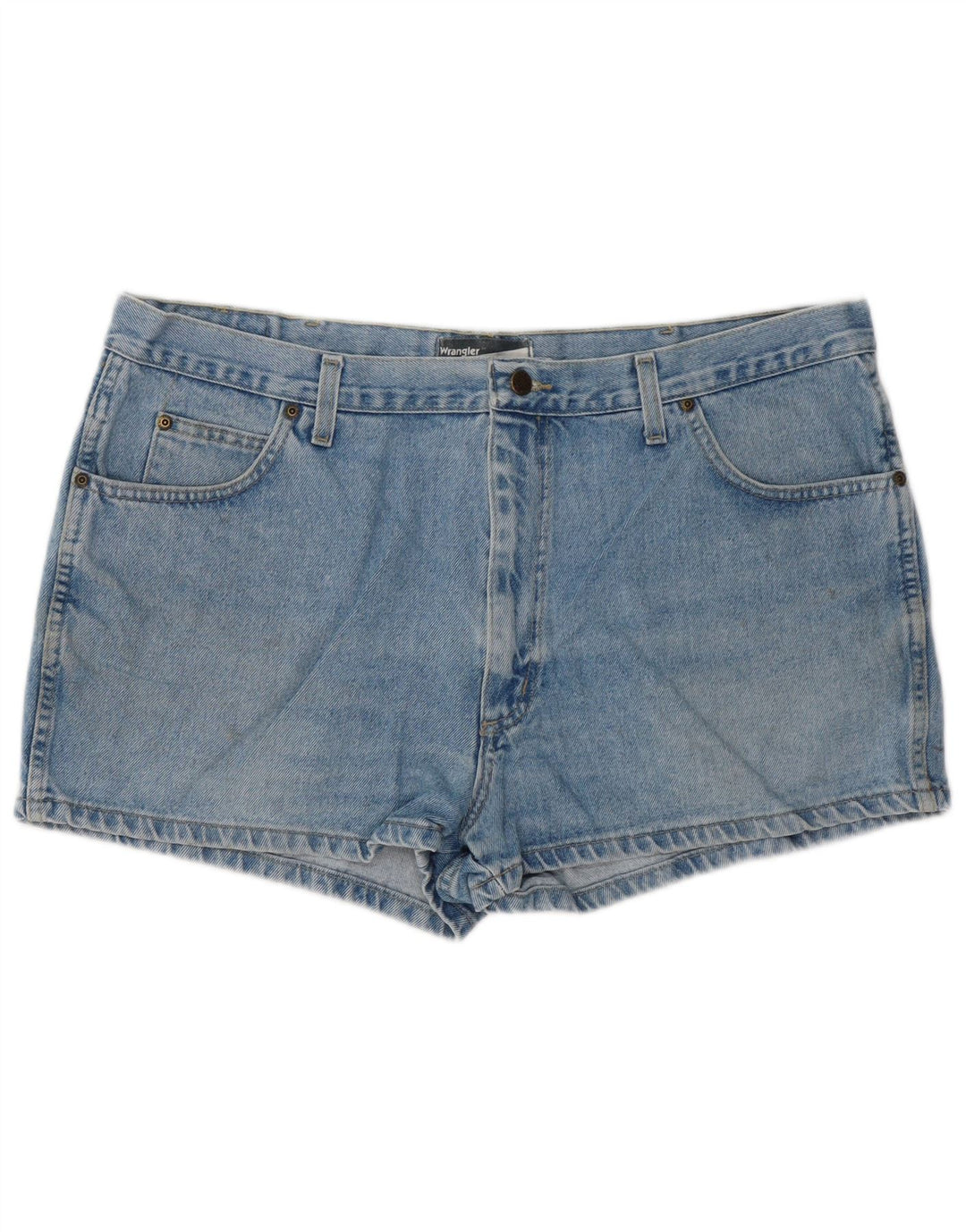 Wrangler Womens Denim Hot Pants W42 3XL Bleu Coton