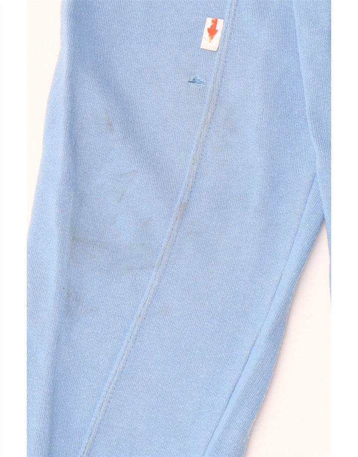 Champion Veste de survêtement pour homme en coton rayé bleu Taille L