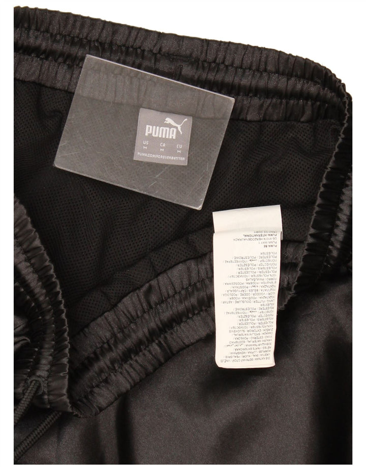 Puma Pantalon de survêtement pour femme Joggers UK 14 Medium Noir Polyester