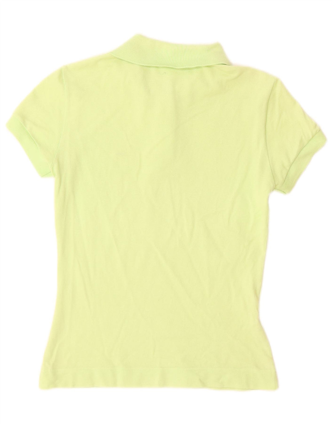 Lacoste Polo Femme Taille 38 Coton Vert Moyen