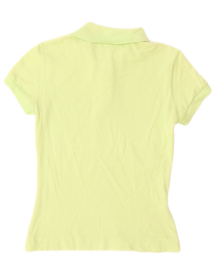 Lacoste Polo Femme Taille 38 Coton Vert Moyen