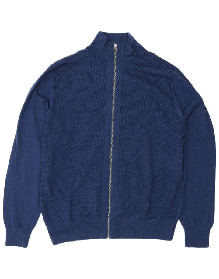 Boden Femme Cardigan Pull FR 21 2XL Bleu Marine Laine