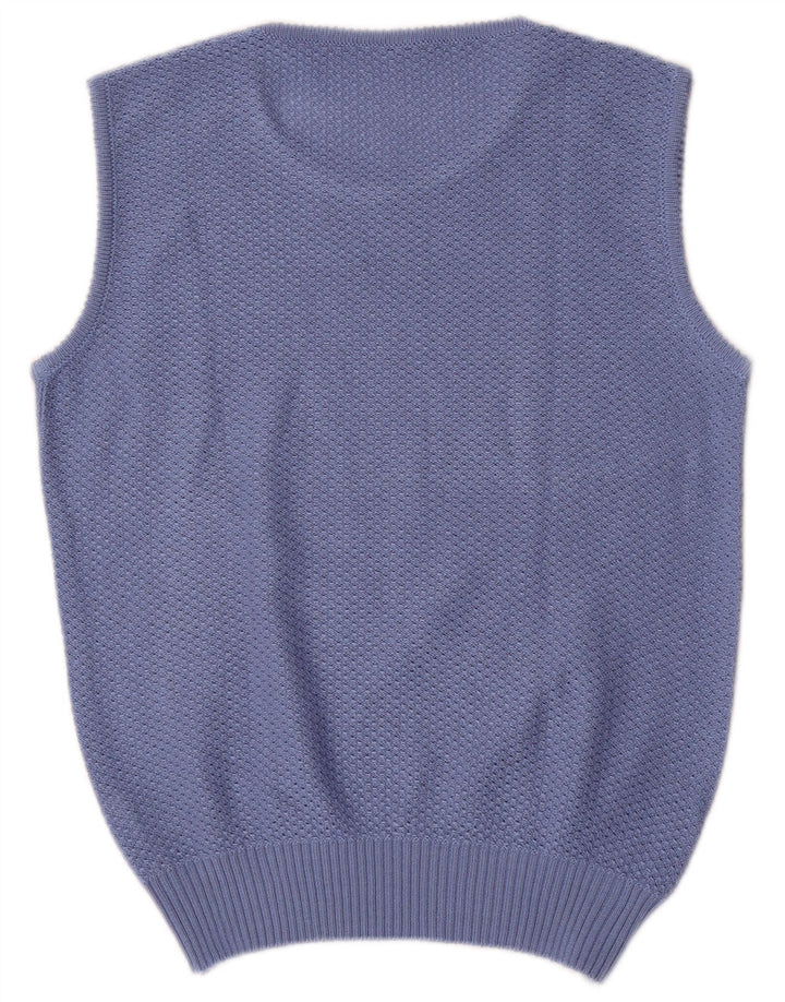 Silvana Débardeur Femme IT 48 XL Bleu Acrylique