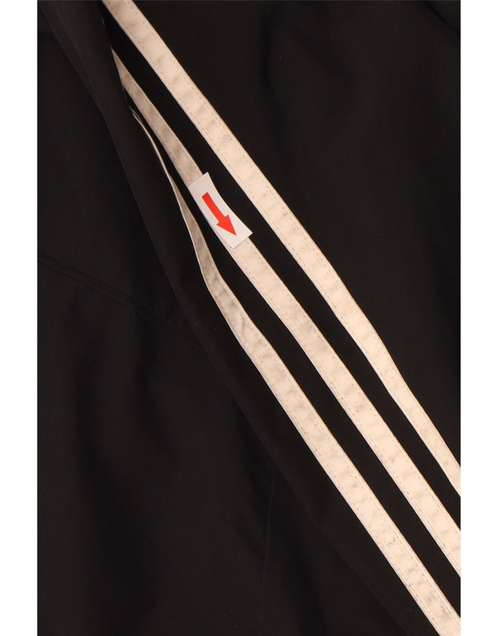 Adidas Veste de survêtement à capuche pour homme Petit Noir Polyester