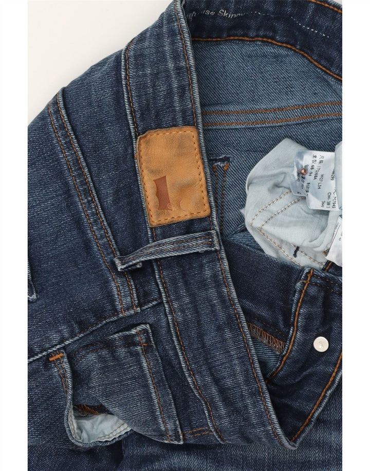LEVI'S Jean Skinny Taille Haute Femme W27 L24 Bleu Coton