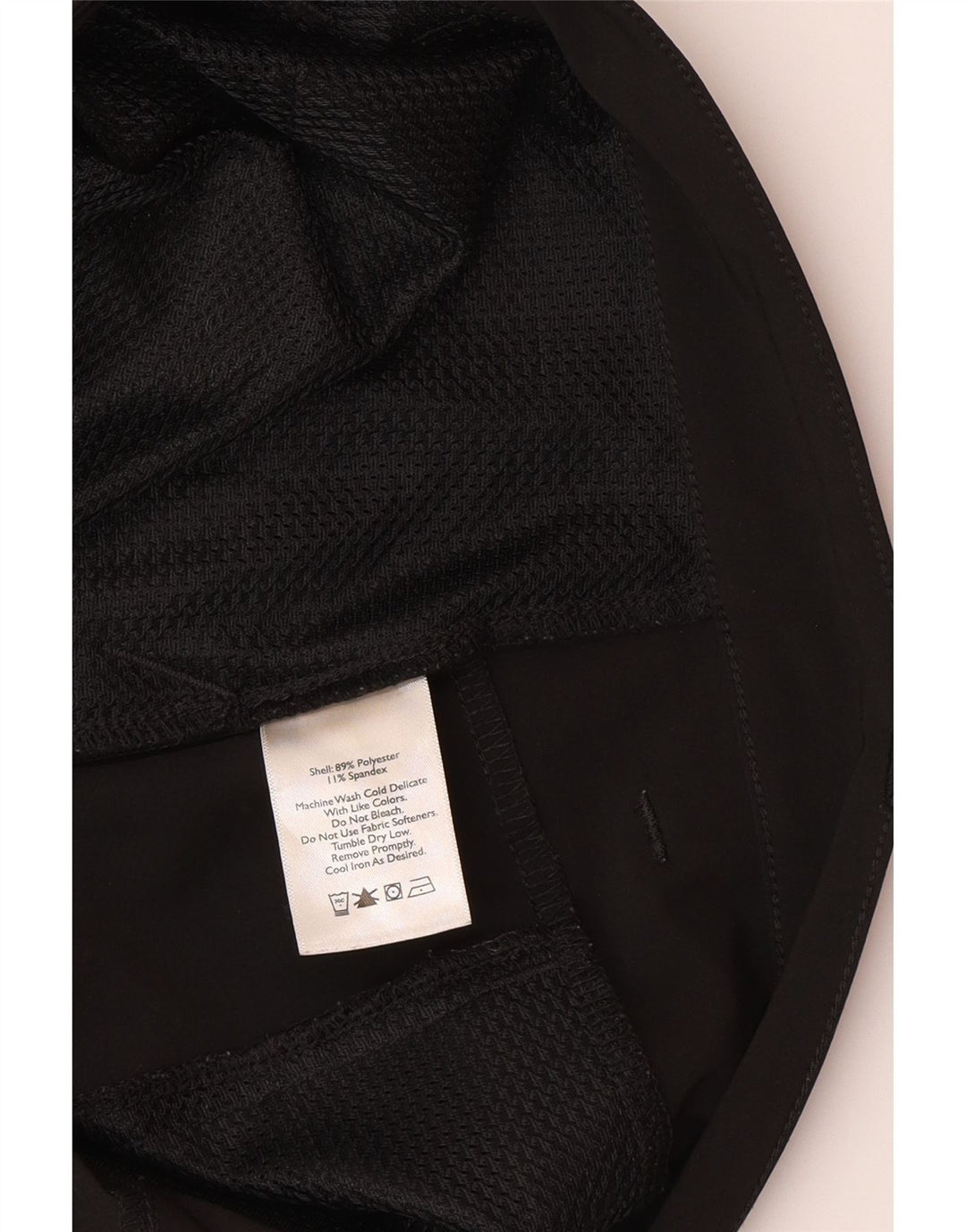 Eddie Bauer Short décontracté pour femme US 14 XL W34 Noir Polyester