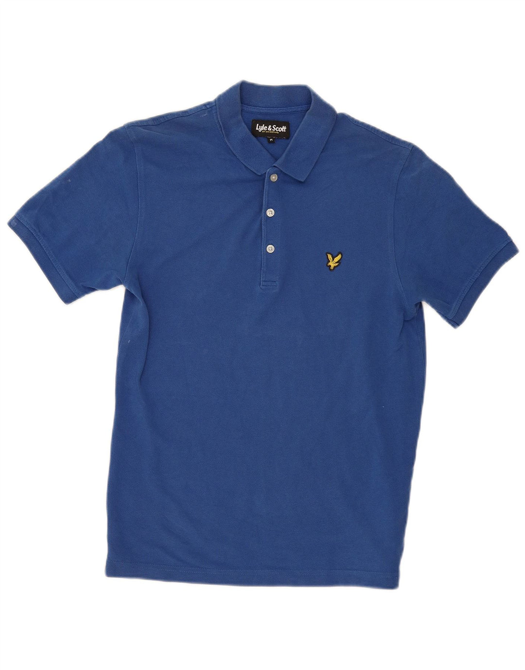 Lyle & Scott Polo Homme Bleu Moyen Coton