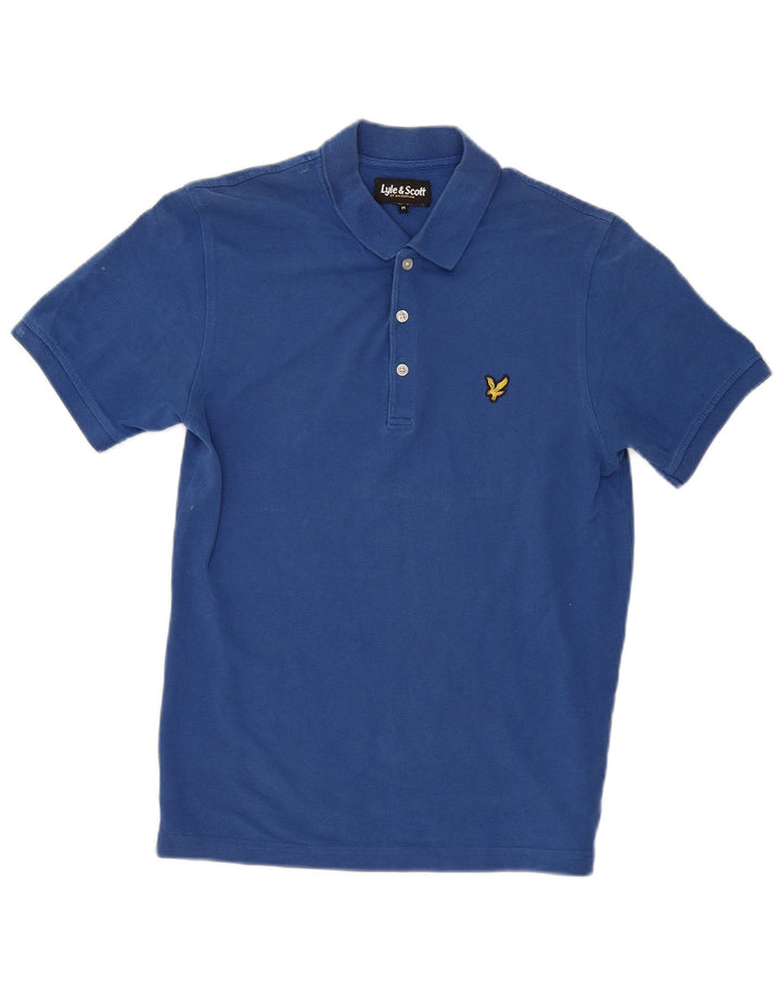 Lyle & Scott Polo Homme Bleu Moyen Coton