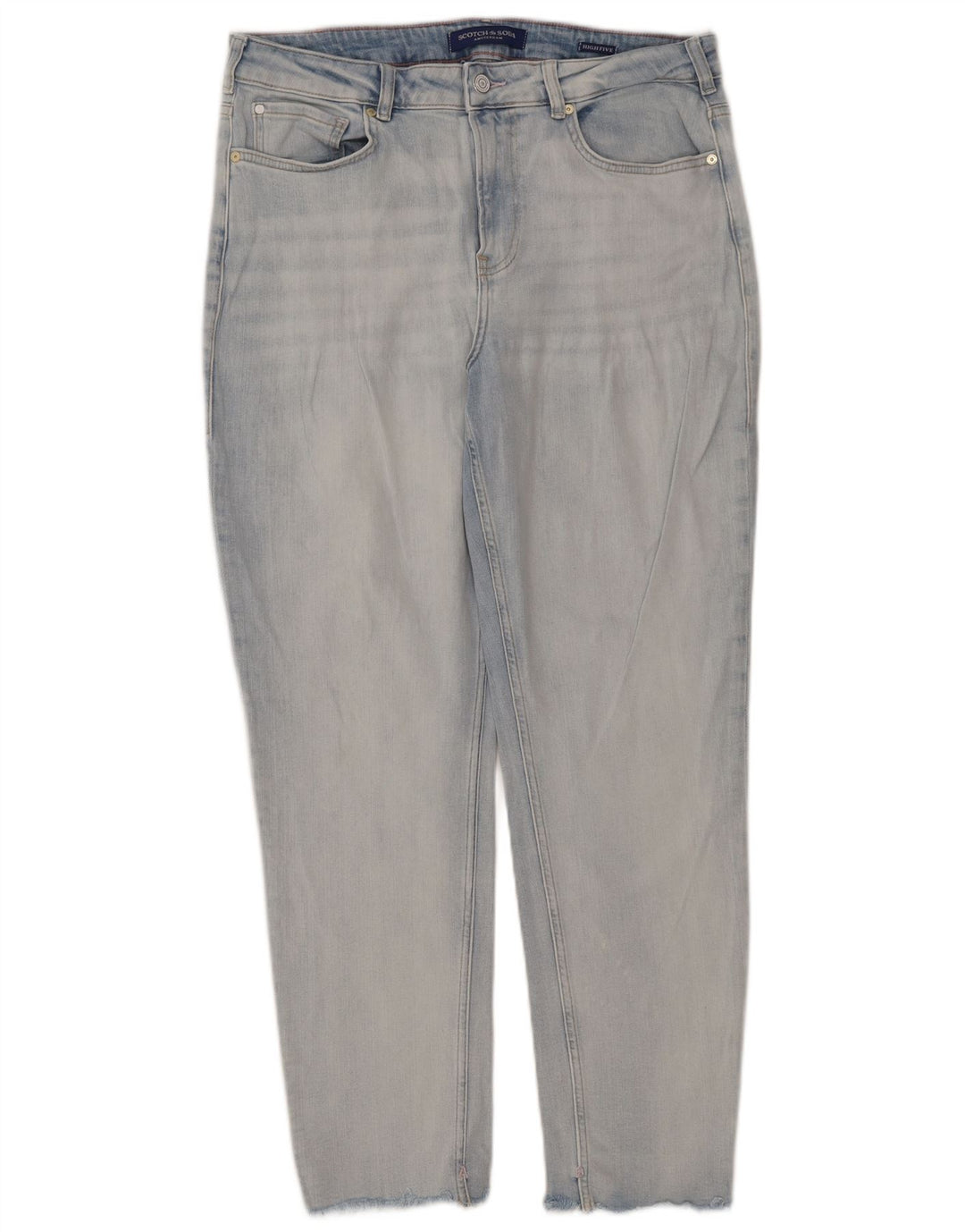 Scotch & Soda Jean Slim W31 L28 Femme Bleu Coton