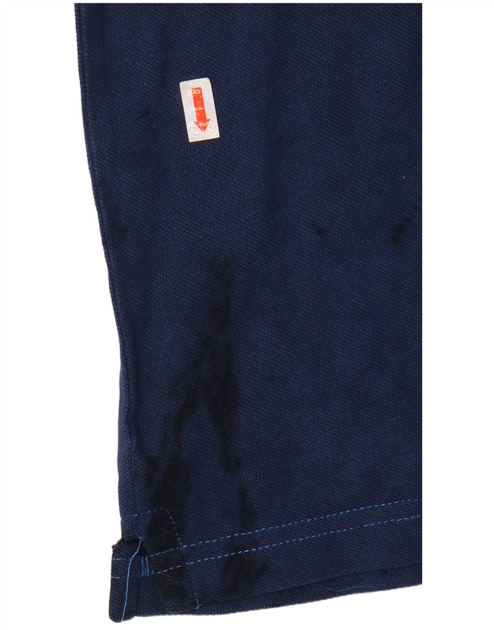 MARLBORO CLASSICS Polo Homme 2XL Bleu Marine Coton