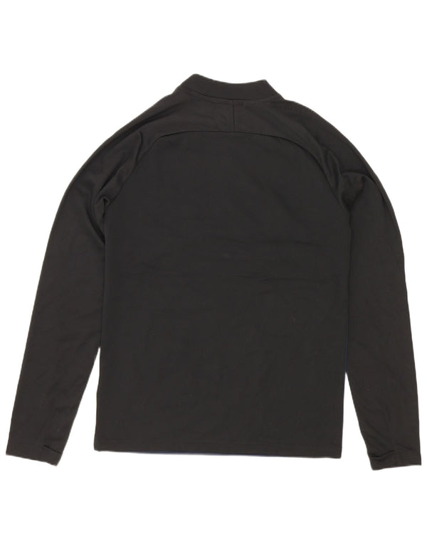 Nike Haut de survêtement Dri Fit pour garçon 12-13 ans Noir Taille L