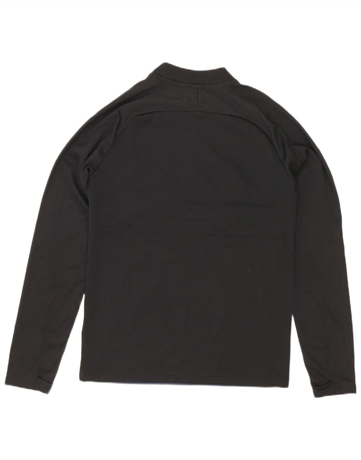 Nike Haut de survêtement Dri Fit pour garçon 12-13 ans Noir Taille L