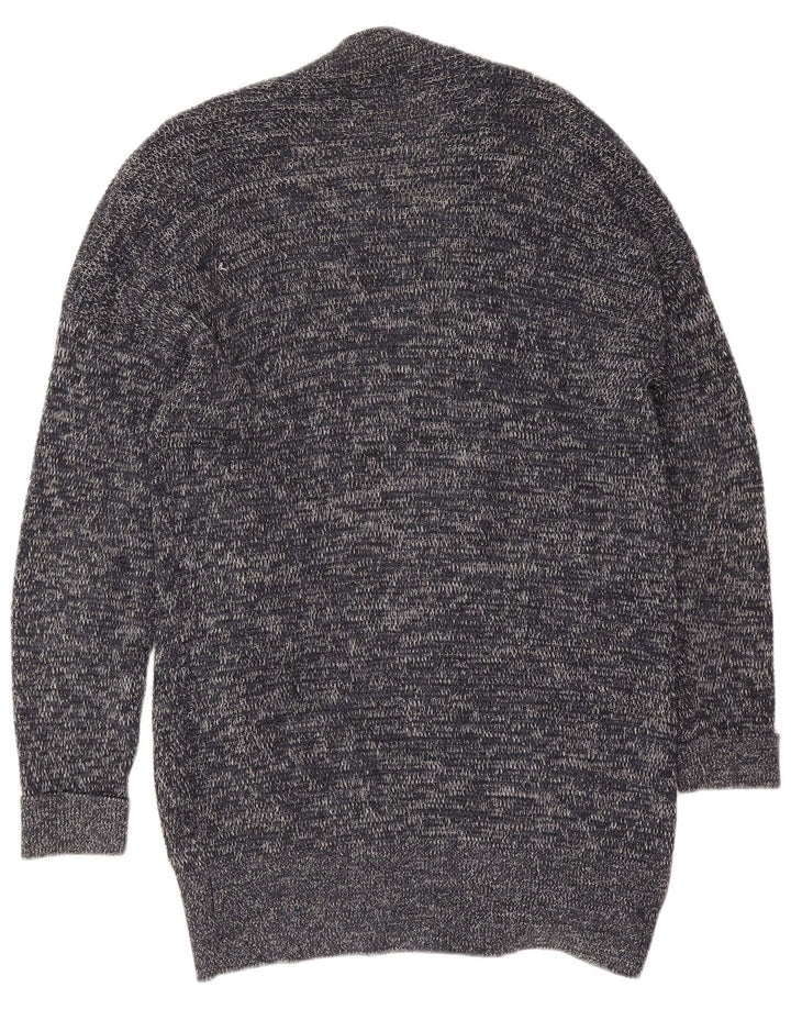 Zara Homme Cardigan Pull Petit Gris Moucheté Coton