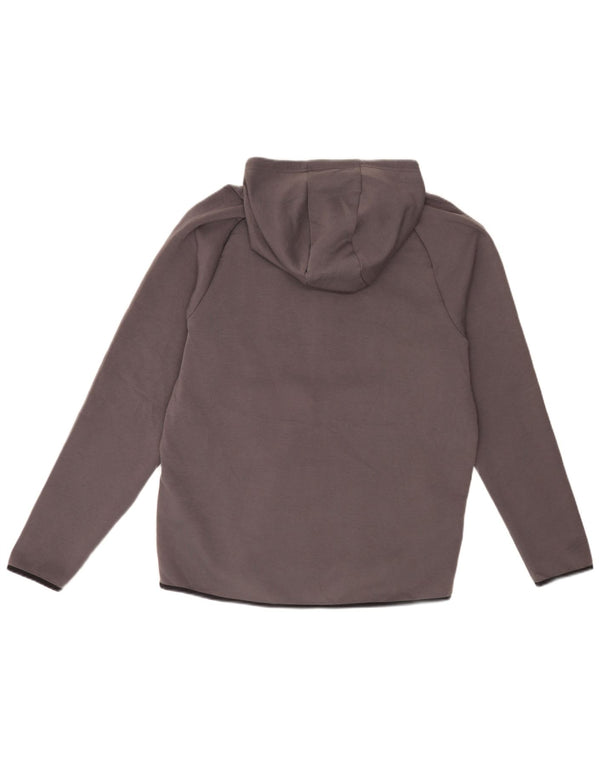 Under Armour Mens Zip Hoodie Sweater Large Grey Polyester