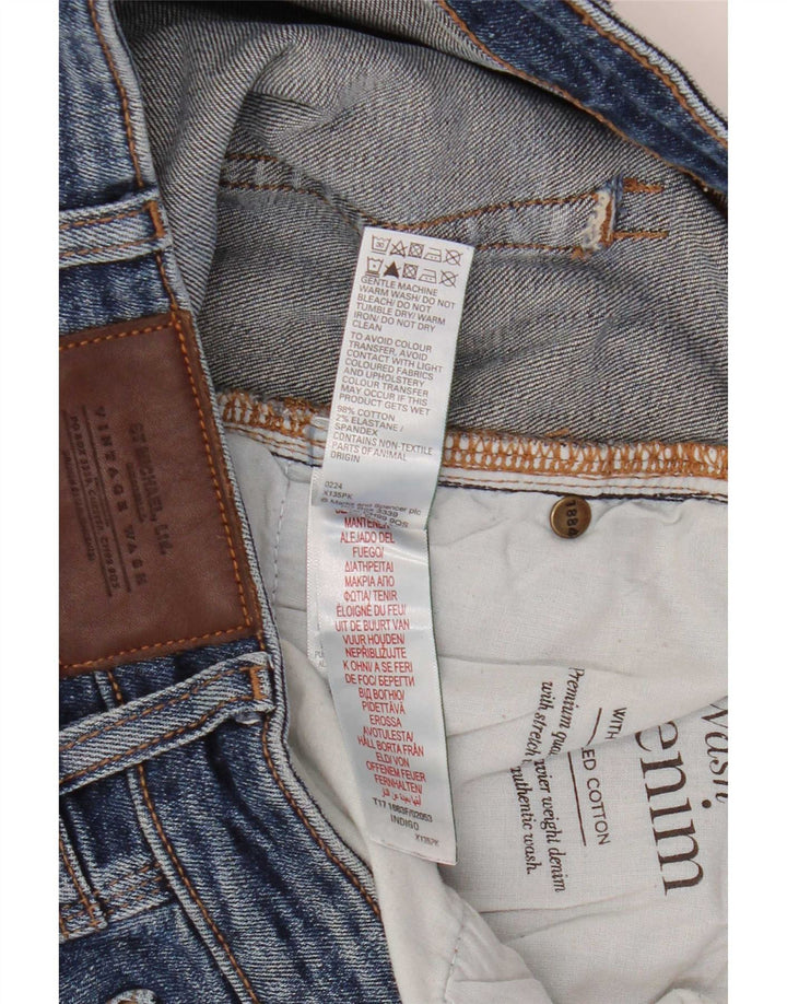 Marks & Spencer Jean droit homme W38 L31 bleu coton