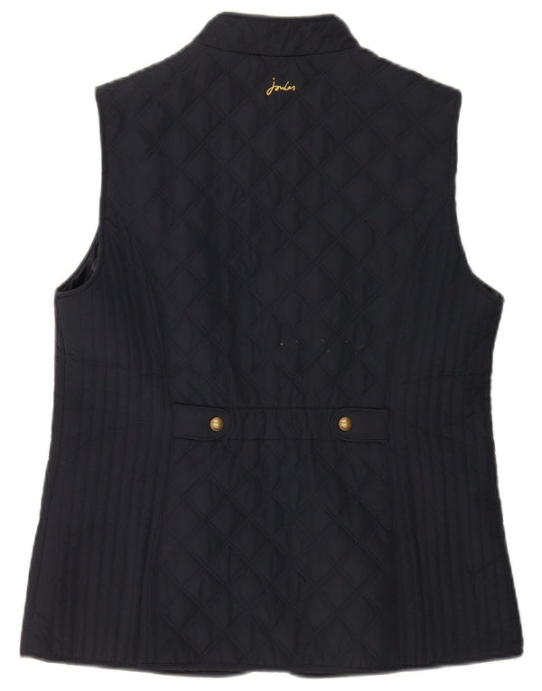Joules Gilet matelassé pour femme UK 14 Large Bleu Marine Polyester