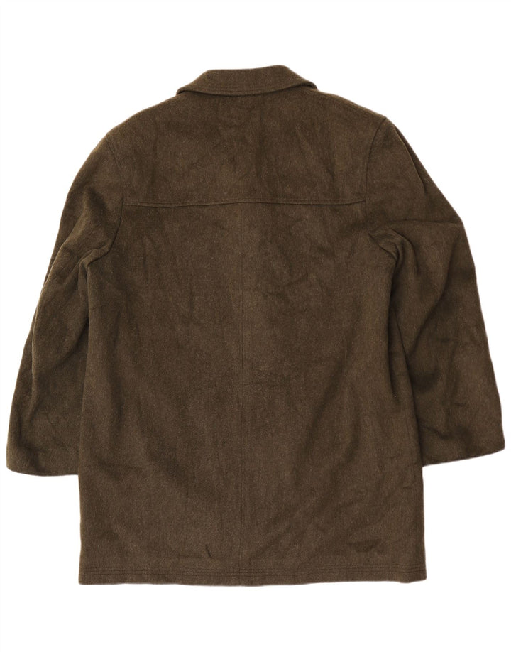 Rehbochloden Manteau Homme EU 52 XL Kaki Laine