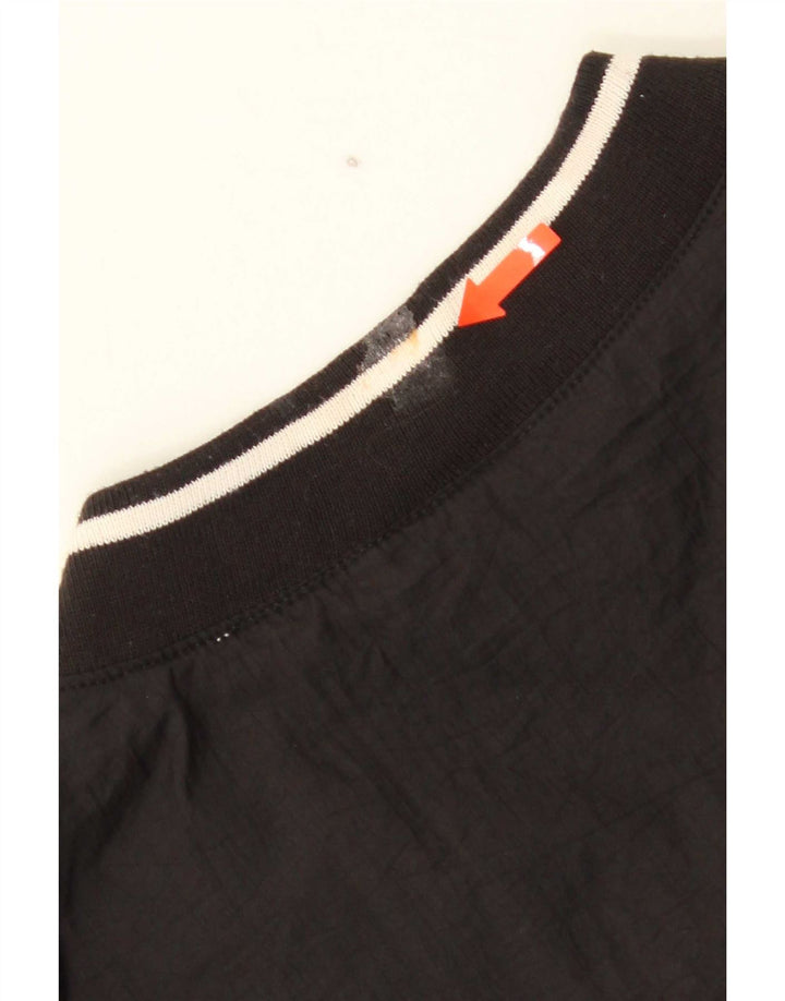 Reebok Haut de Survêtement Pullover Homme Noir Nylon XL