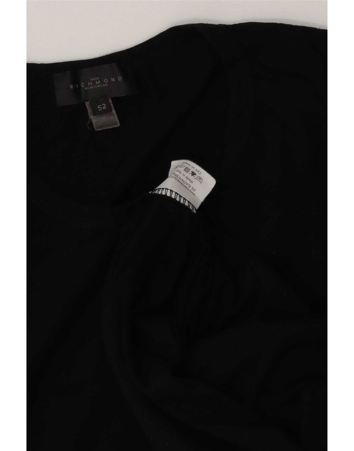 Richmond T-Shirt Homme Top IT 52 Grand Noir Coton