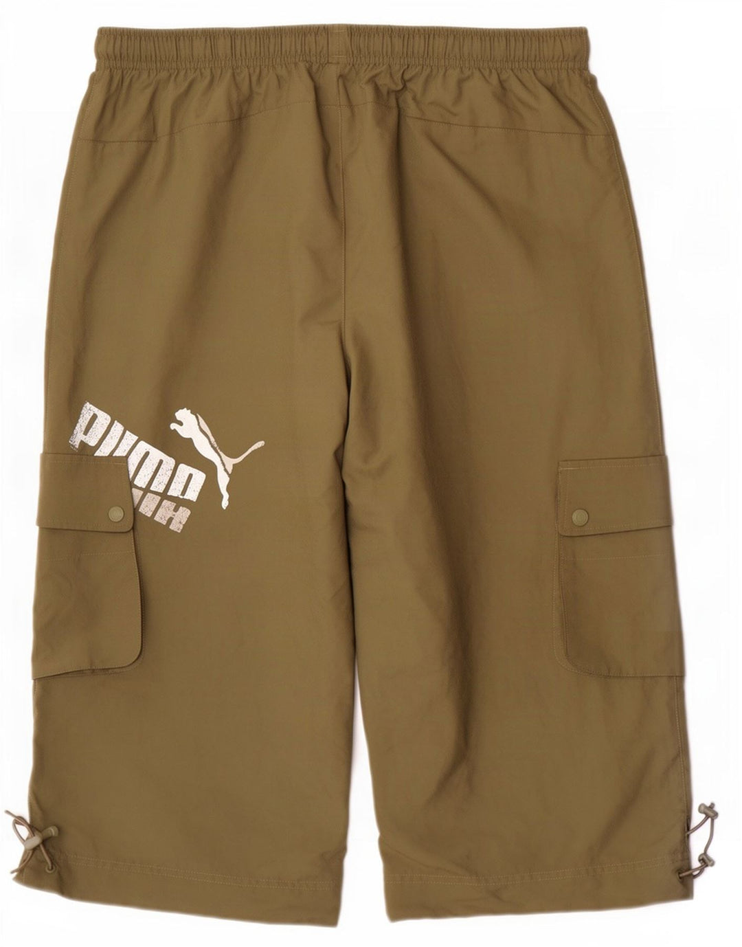 Puma Short de Sport Graphic Bermuda Homme Kaki XL