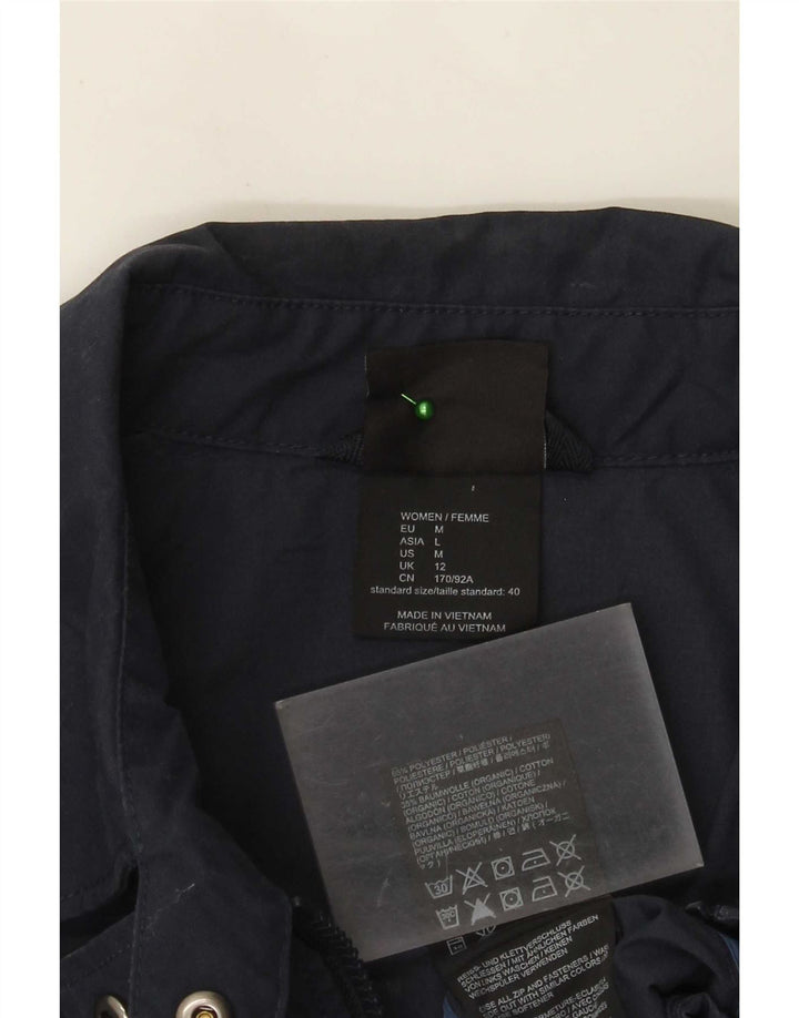 Jack Wolfskin Veste utilitaire pour femme UK 12 Medium Bleu marine Polyester