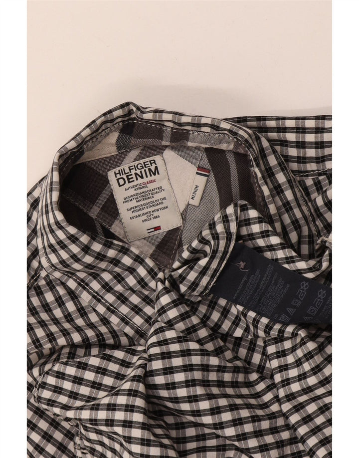 Tommy Hilfiger Chemise Homme Bleu Moyen Vichy Coton