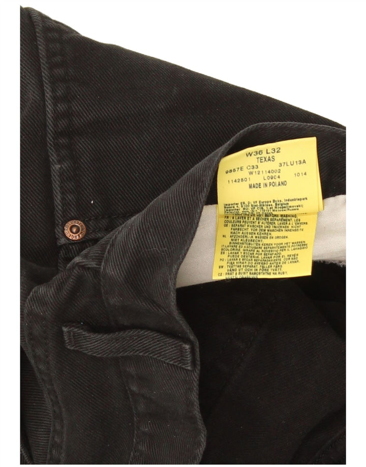 Wrangler Jean Droit Texas Homme W36 L32 Noir Coton