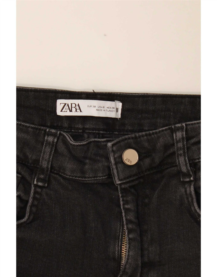 Zara Jean droit pour femme EU 38 Small W28 L26 Noir