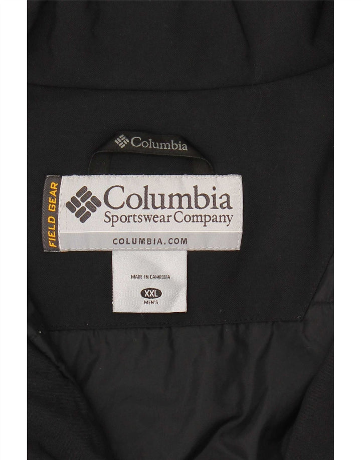 Columbia Veste utilitaire pour homme UK 44 2XL Noir Nylon