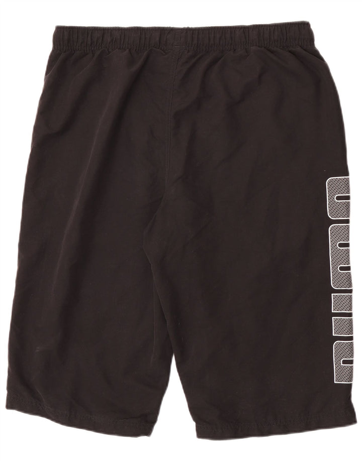 Puma Short de Sport Graphic Homme Noir Taille L