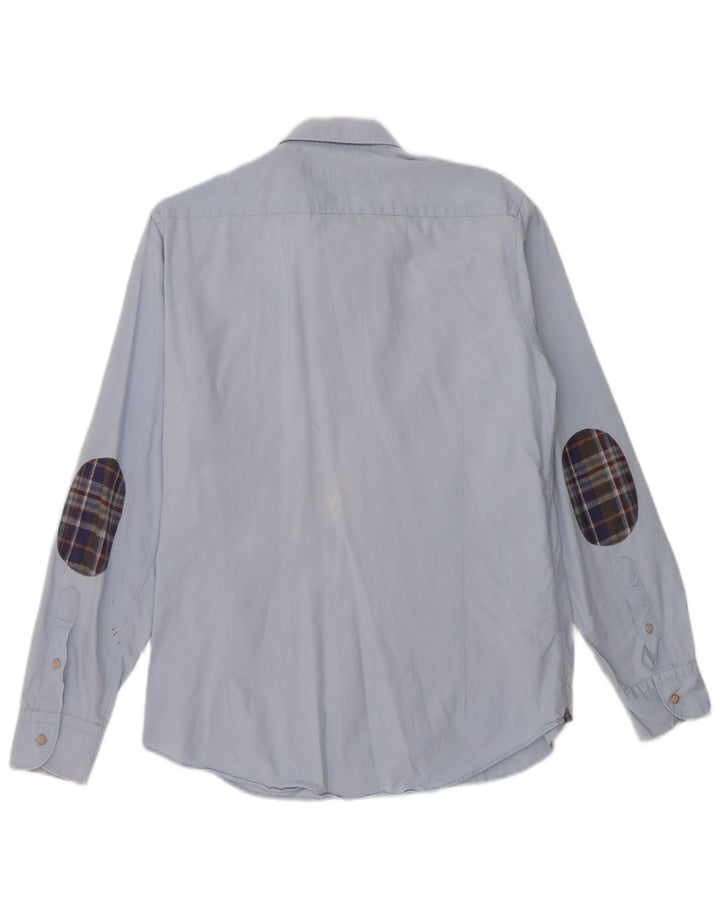 MASSIMO DUTTI Chemise Homme Bleu Moyen