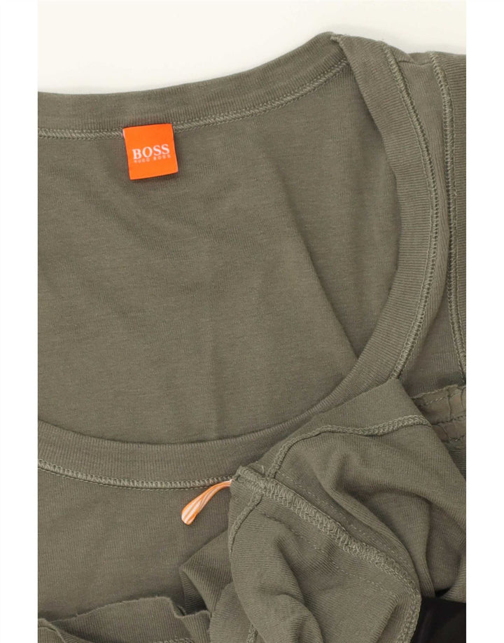 Hugo Boss Débardeur pour femme UK 12 Kaki moyen