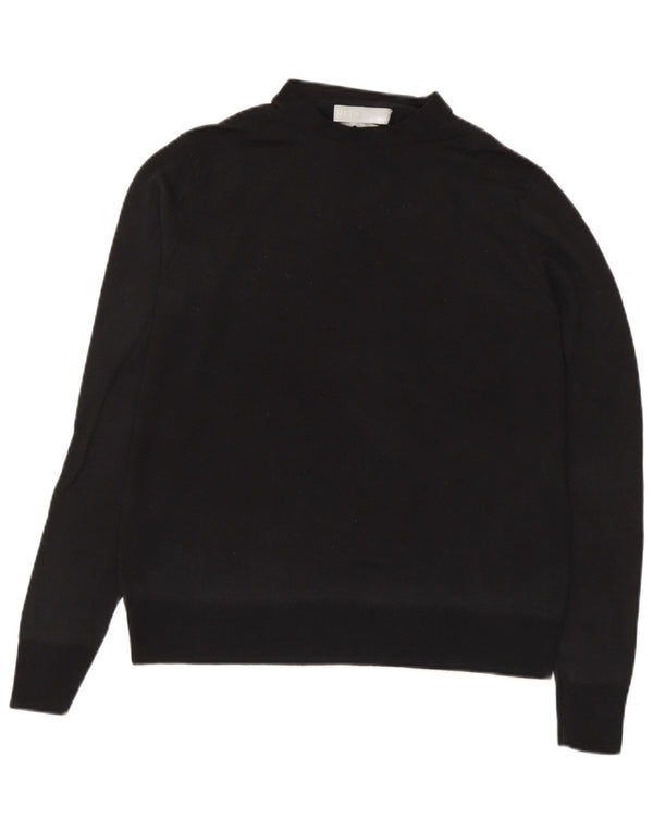 Marks & Spencer Pull col roulé pour femme UK 10 Small Noir