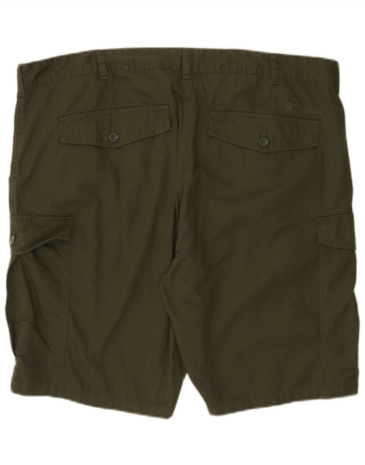 Mountain Warehouse Short cargo pour homme W42 2XL Vert Coton