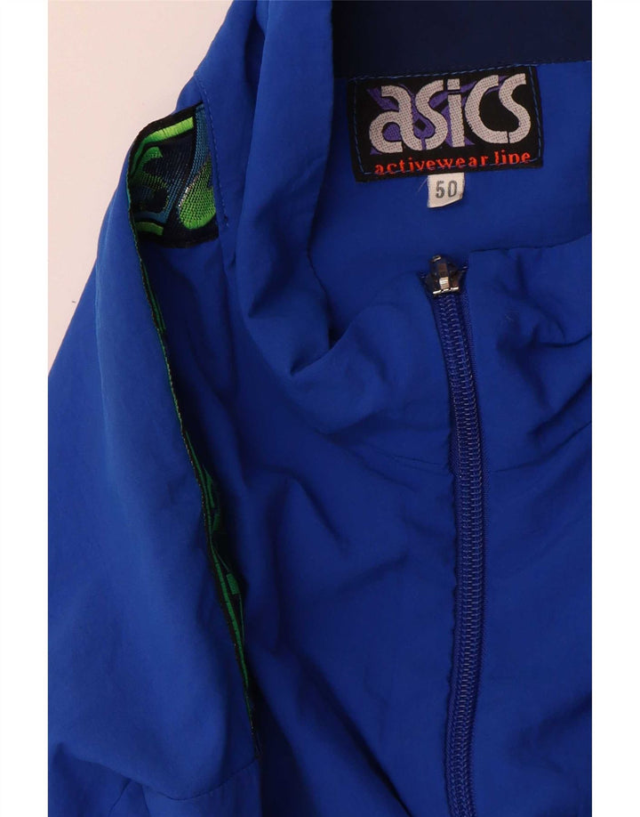 Asics Veste de Survêtement Graphique IT 50 Homme Bleu Moyen Colourblock