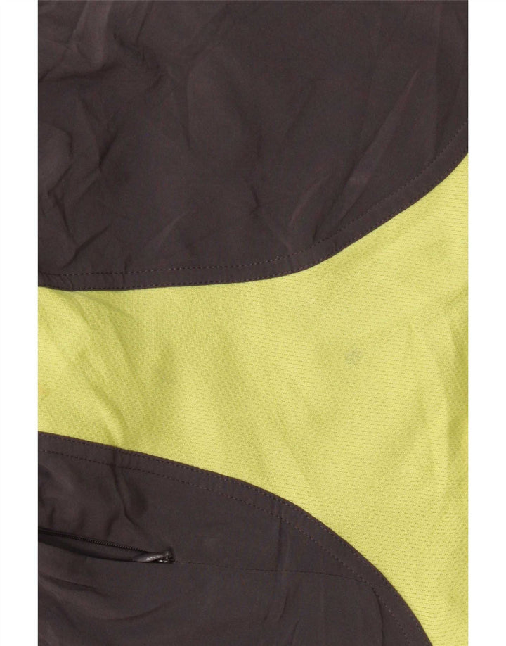 Fila Short de sport homme petit gris color block polyester